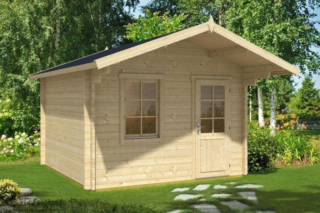 Garden summer house Oslo 10,5m² / 44mm / 3,5 x 3,5 m Hansa24 Group